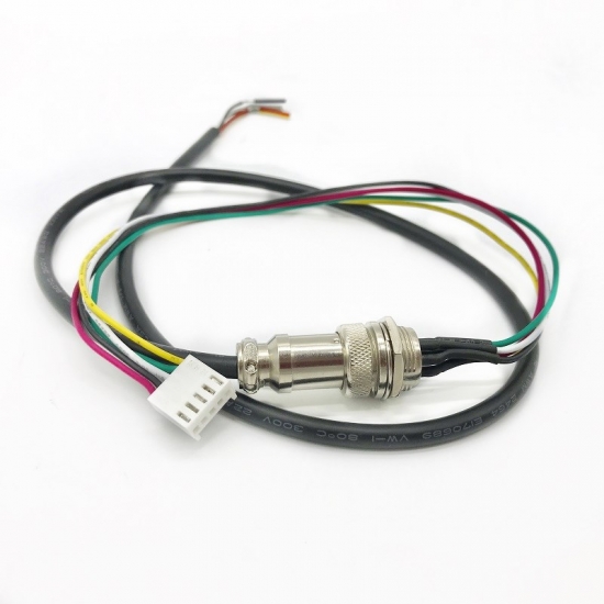 5 pin GX16 Aviation Male Female Cable Harness Assembly