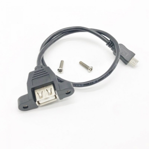USB 2.0 weiblich zu Micro-USB-Verlängerungskabel