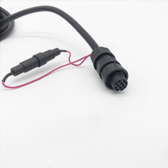 12 pin Waterproof Connector OBD Cable Harness