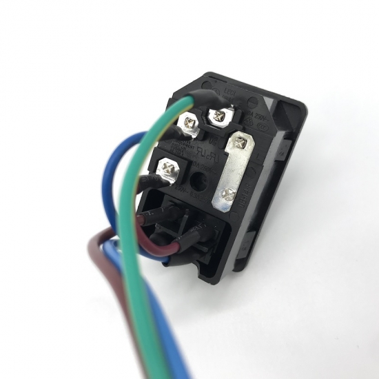 Wire Harness AC Inlet With C14十Fuse十Rocker Switch