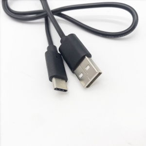 rundes Kabel USB  Geben Sie - C ein Zu männlich a USB 